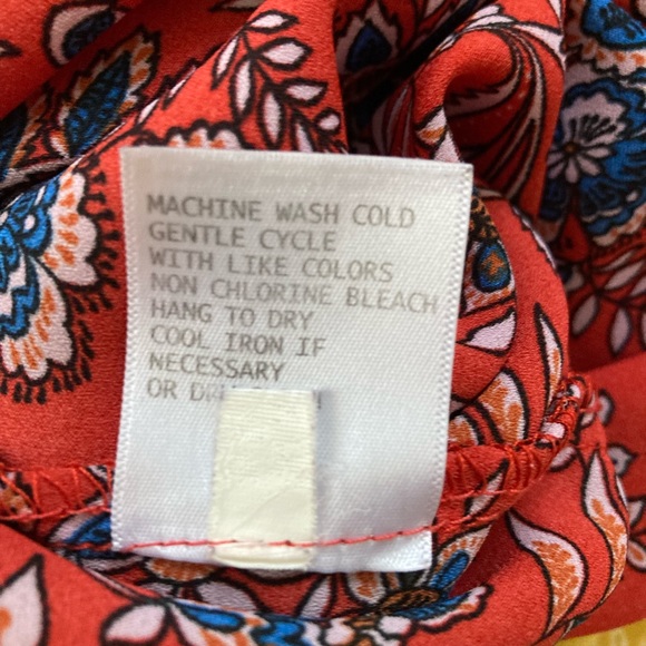 Red Cynthia Rowley Top - Picture 4 of 5